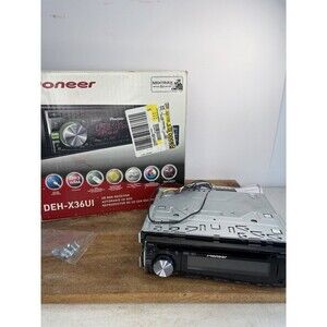 Pioneer DEH-X36UI CD Receiver - Black Read